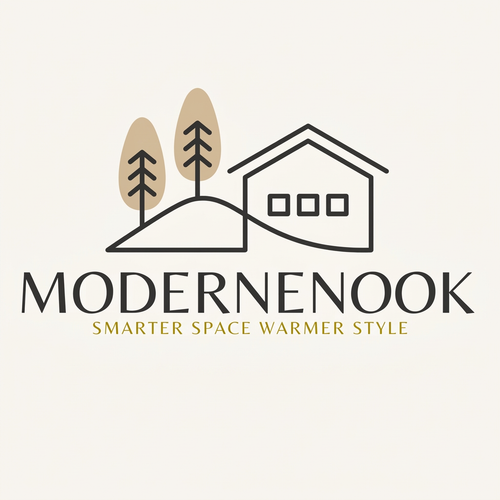 Moderne Nook Logo - Cream Background